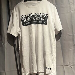 Under Armour White Star Wars Men's LG Tee